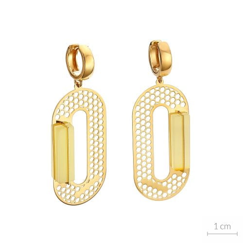 Kolczyki - srebrno z bursztynem | TOR NO. 1