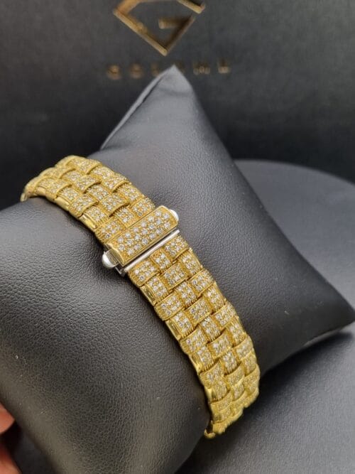 Bransoletka 18k z diamentami - Roberto Coin